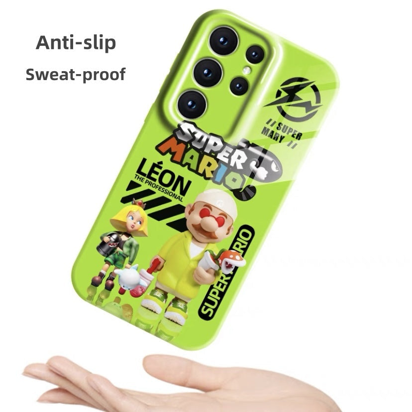 Super Mario New Trendy Case for Samsung Galaxy S - Black