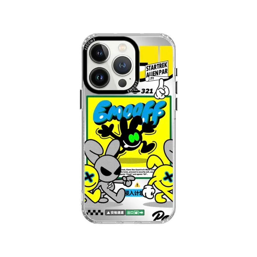 Wonderful Party | Yellow Magnetic Case for iPhone