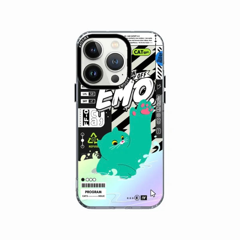Cats-Holic Diary | AI Meow-Meow New Trendy Case for iPhone