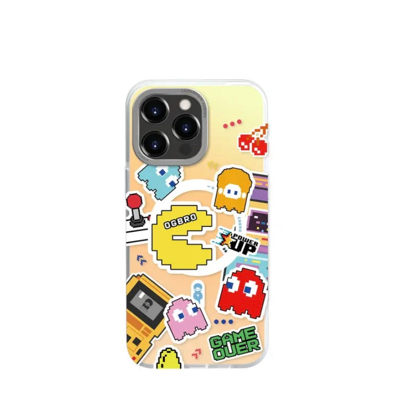 Pacman | Pixel stickersMagnetic Case for iPhone