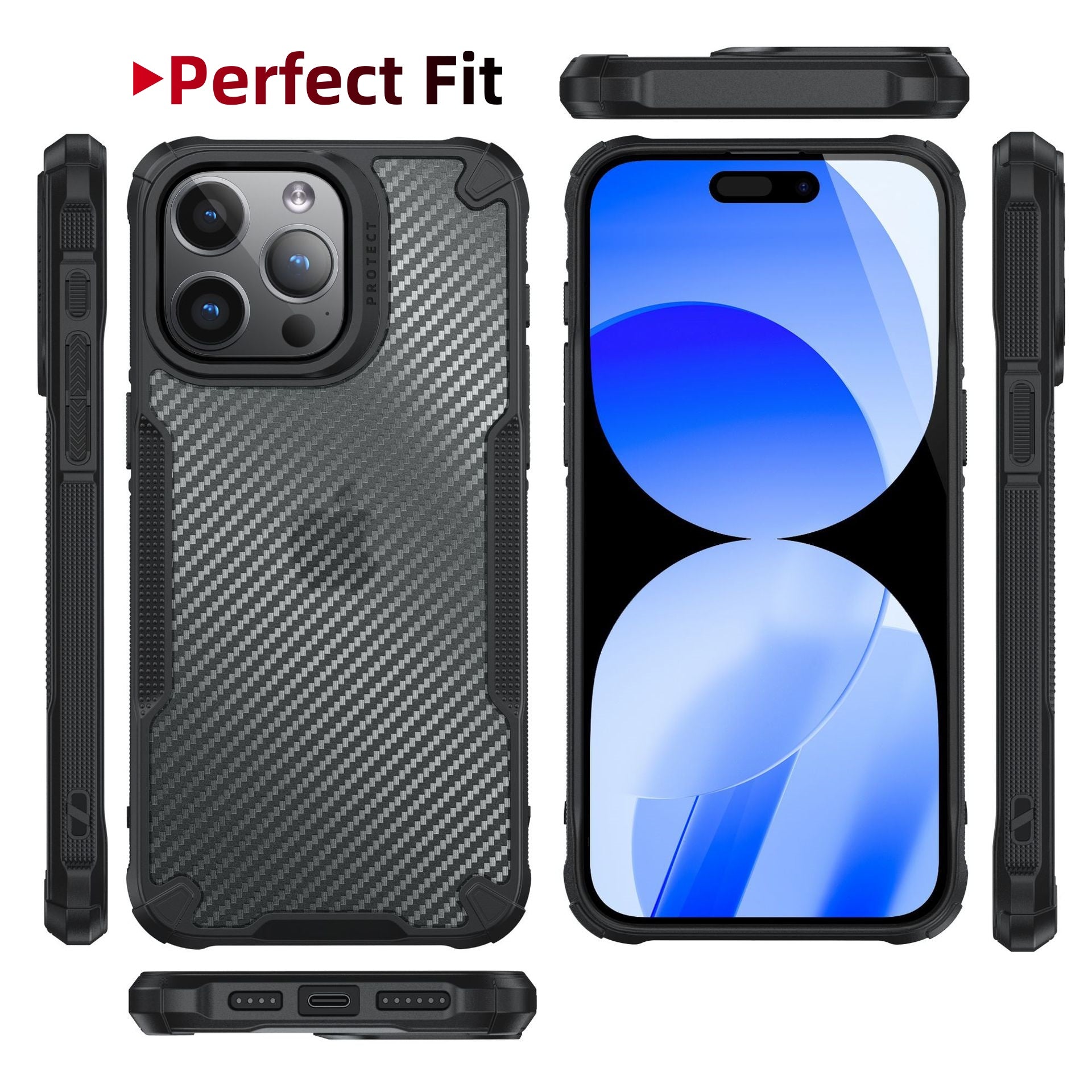 Carbon Fiber Case For iPhone