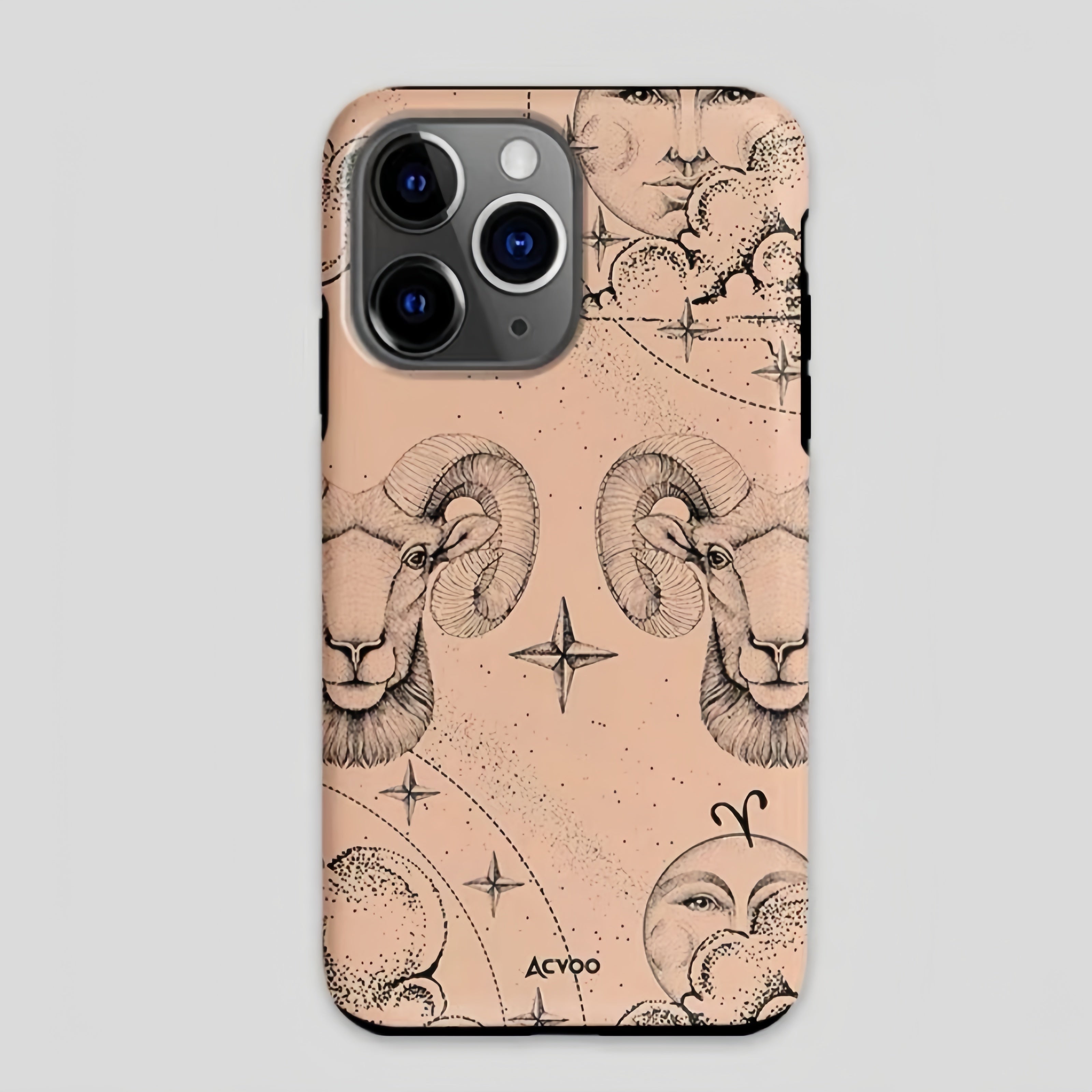 12 Zodiac Signs (Aries-Virgo) Case for iPhone