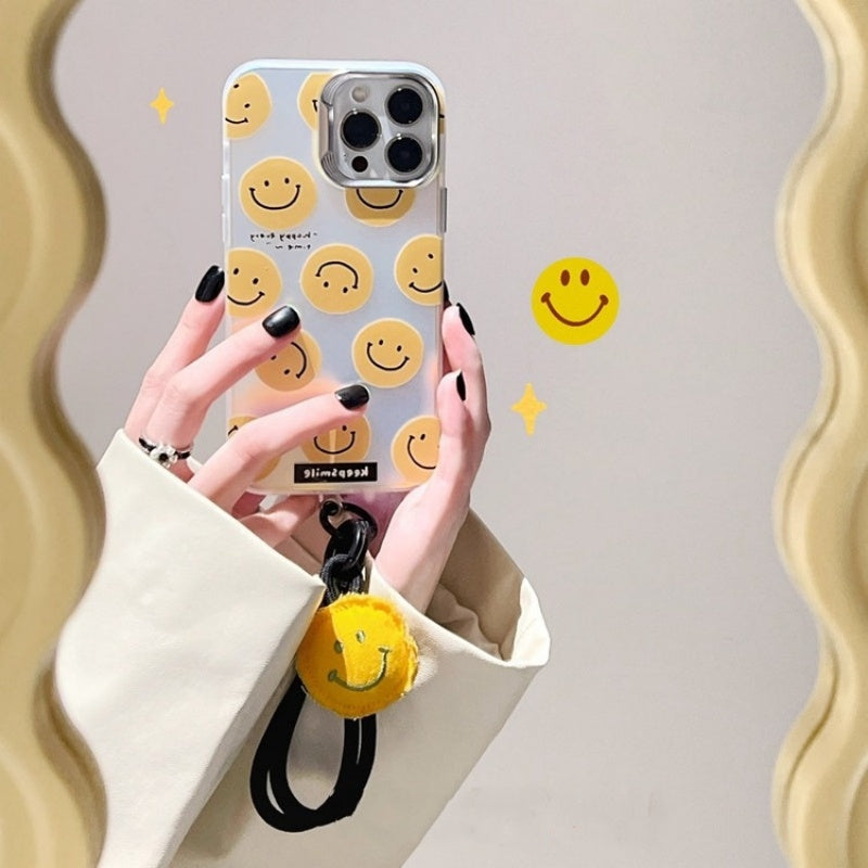 Yellow Smiley Case for iPhone