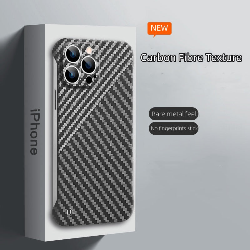 Kevlar Carbon Fiber Weave Case Shockproof Design & Full Cover Protection for iPhone