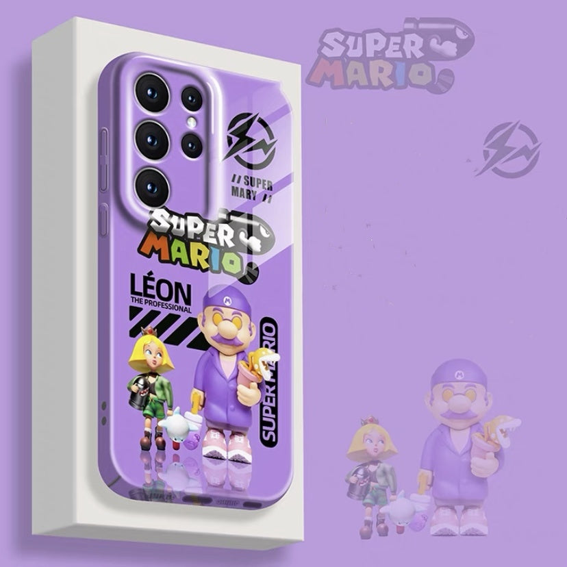 Super Mario New Trendy Case for Samsung Galaxy S - Purple