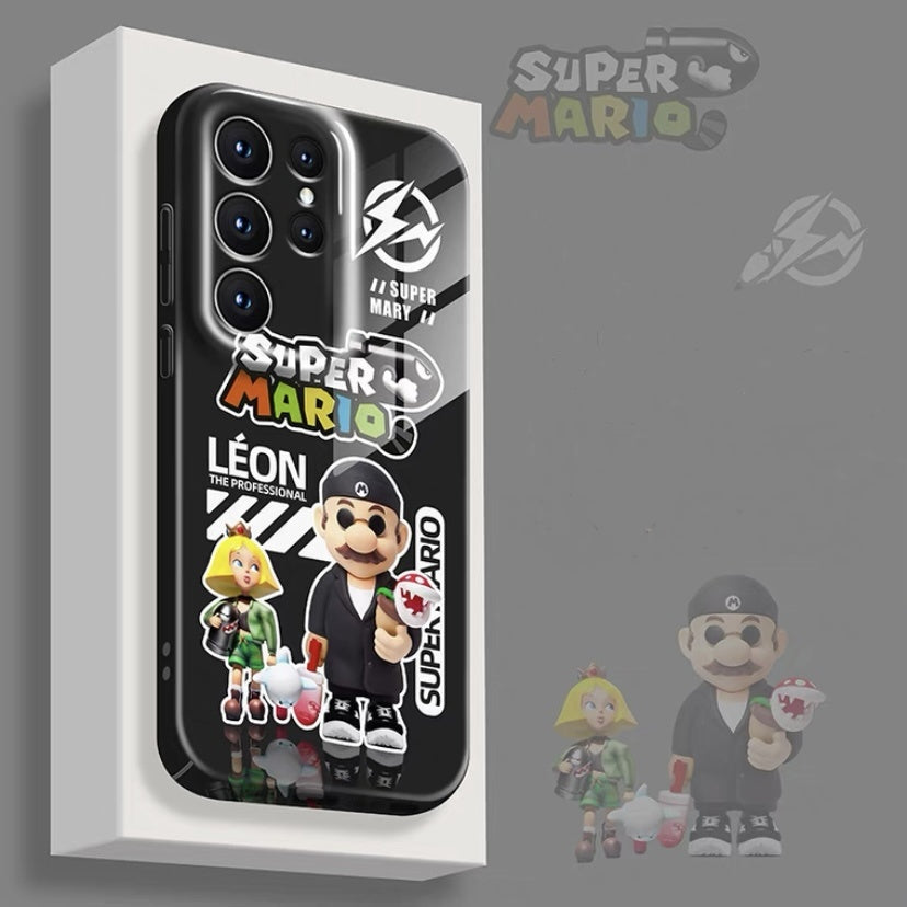 Super Mario New Trendy Case for Samsung Galaxy S - Black
