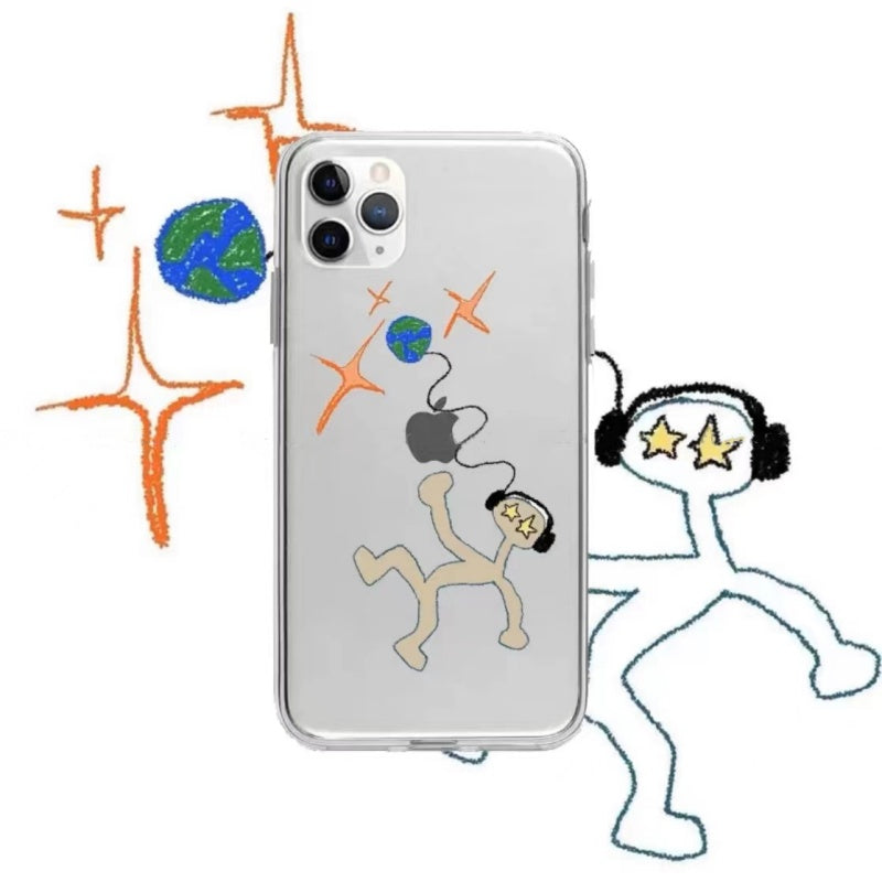 Music is the Cure Clear Case for iPhone