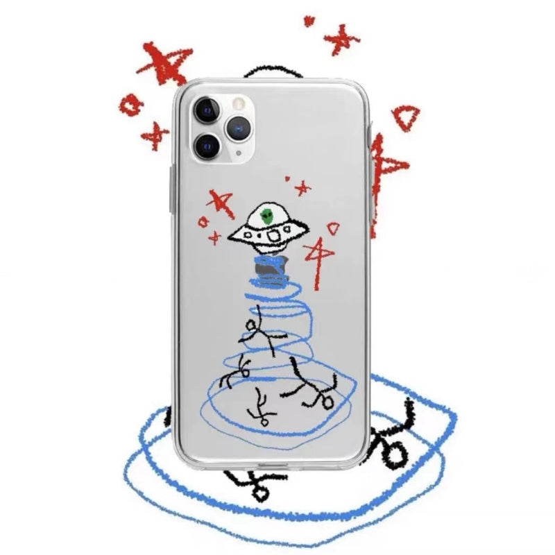 Alien Clear Case for iPhone