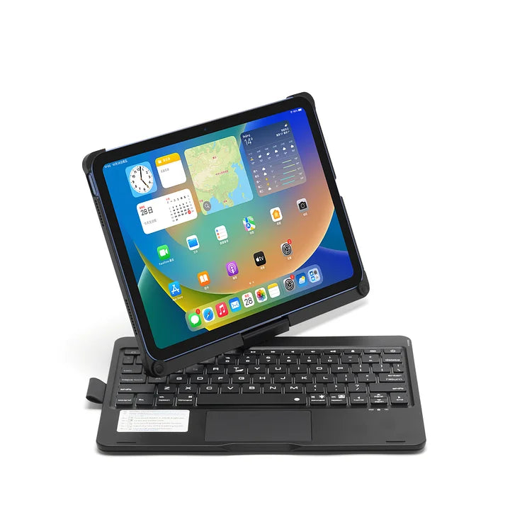 For 10.9"-11" iPad (Pro1,2,3,4,Air4,5), Classic Keyboard:Timeless Typing Experience Keyboard Case