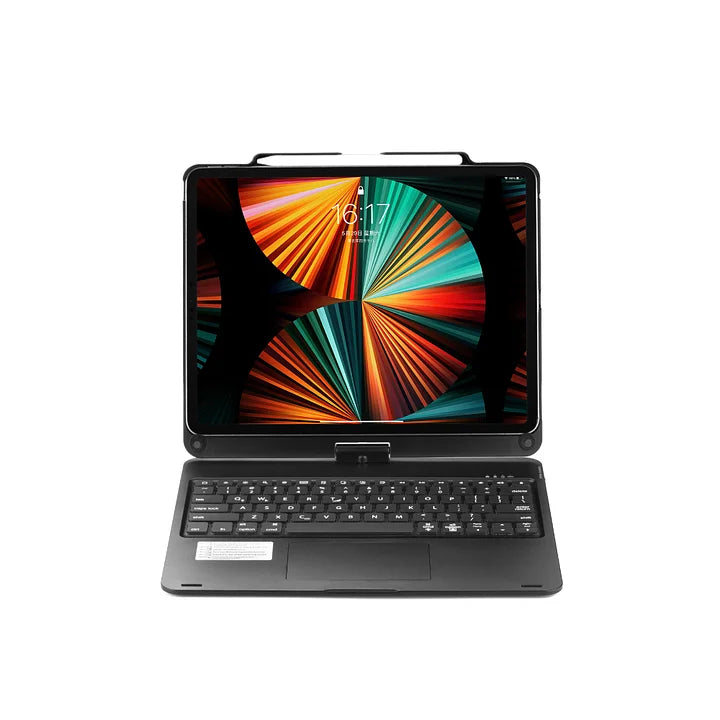 For 12.9" iPad (Pro3,4,5,6), Logo Display: Personalizeclub Keyboard Case