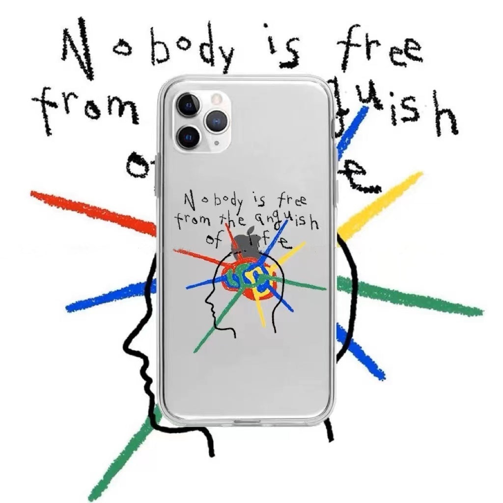 Sayings in Life Clear Case for iPhone