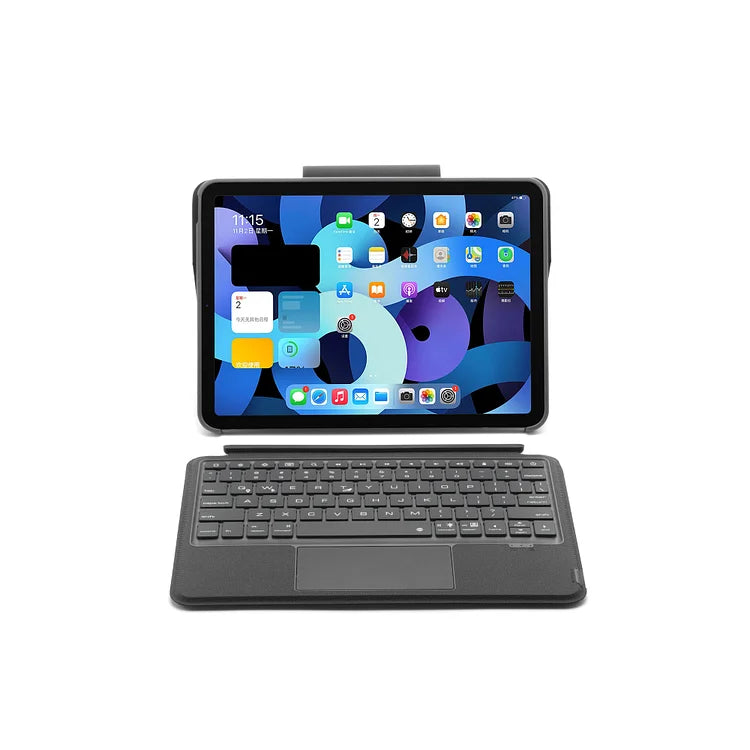 (Pro1,2,3,4,Air4,5) Enhance iPad Versatility: Detachable Keyboard & Adjustable Kickstand by Personalizeclub