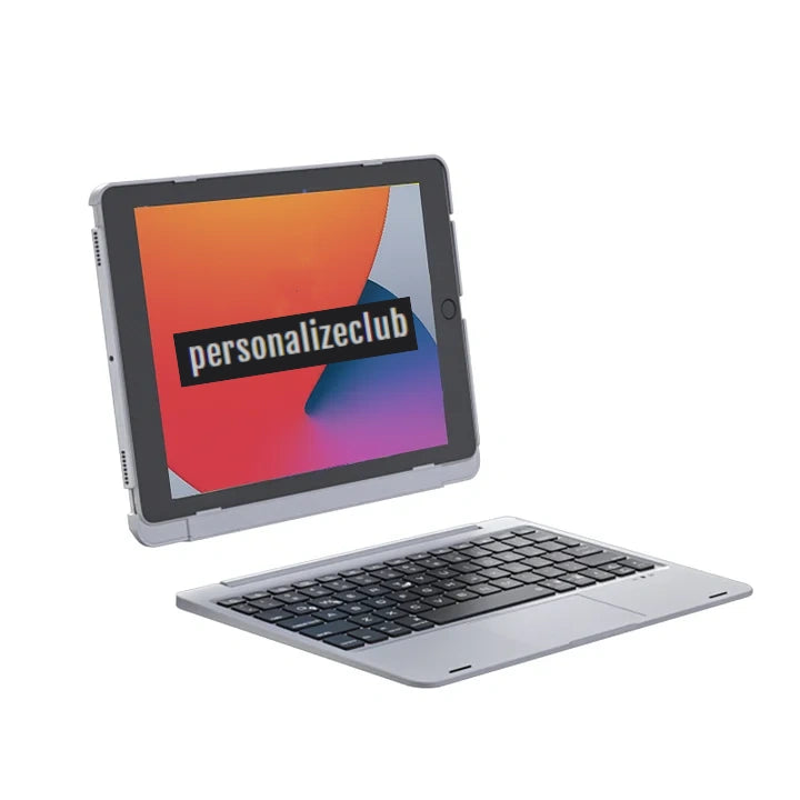 For 12.9" iPad (Pro3,4,5,6), Enhanced Productivity and Protection: Multi-Touch Trackpad Keyboard Case