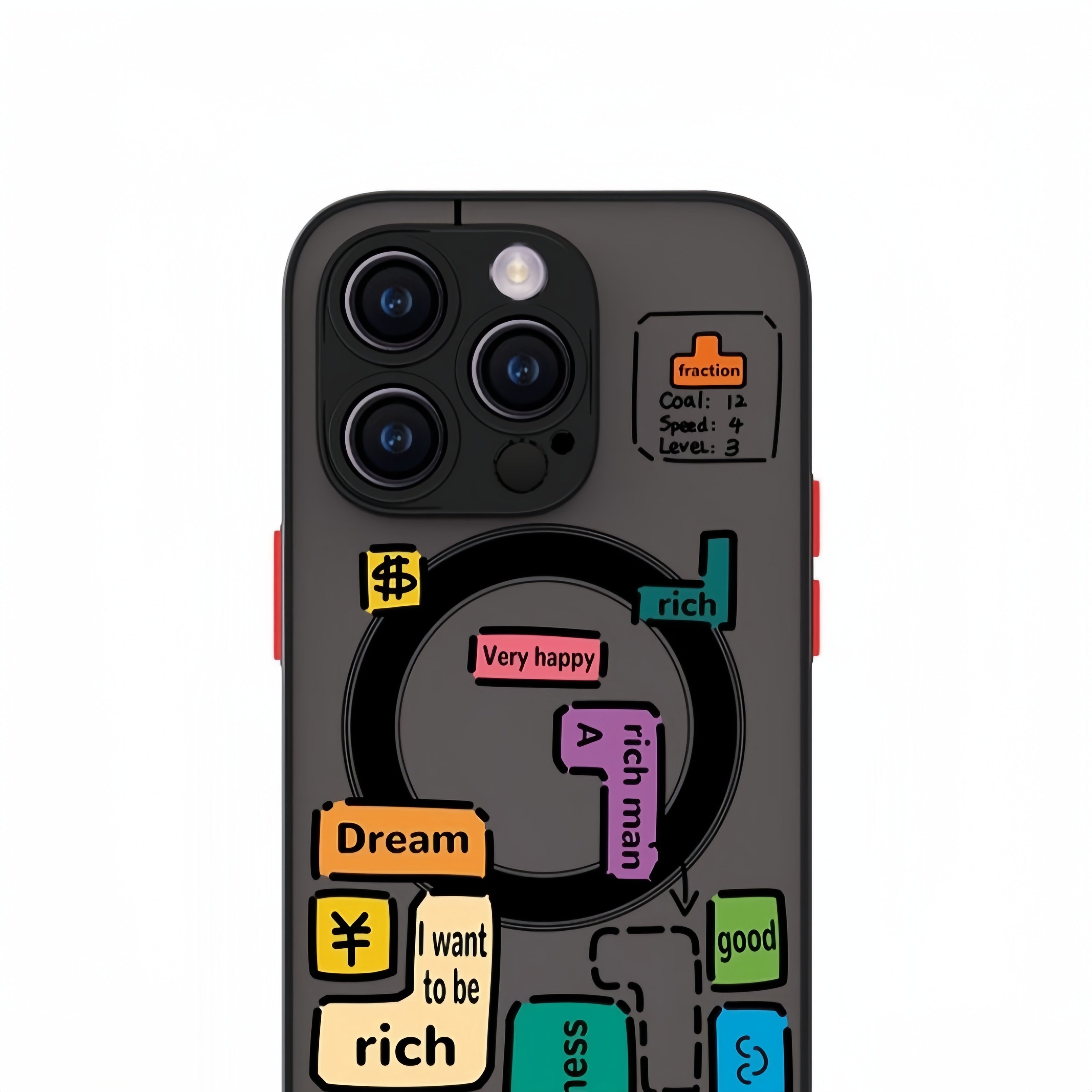 Cube | Skin Feel Magnetic Case for iPhone