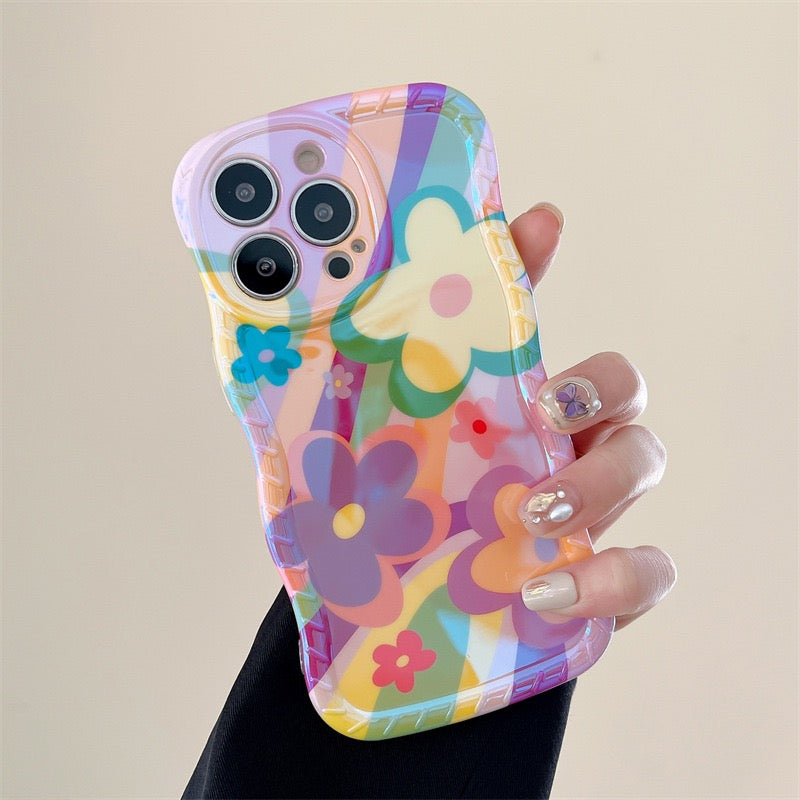 new dopamine graffity flower iphone case Spring limited