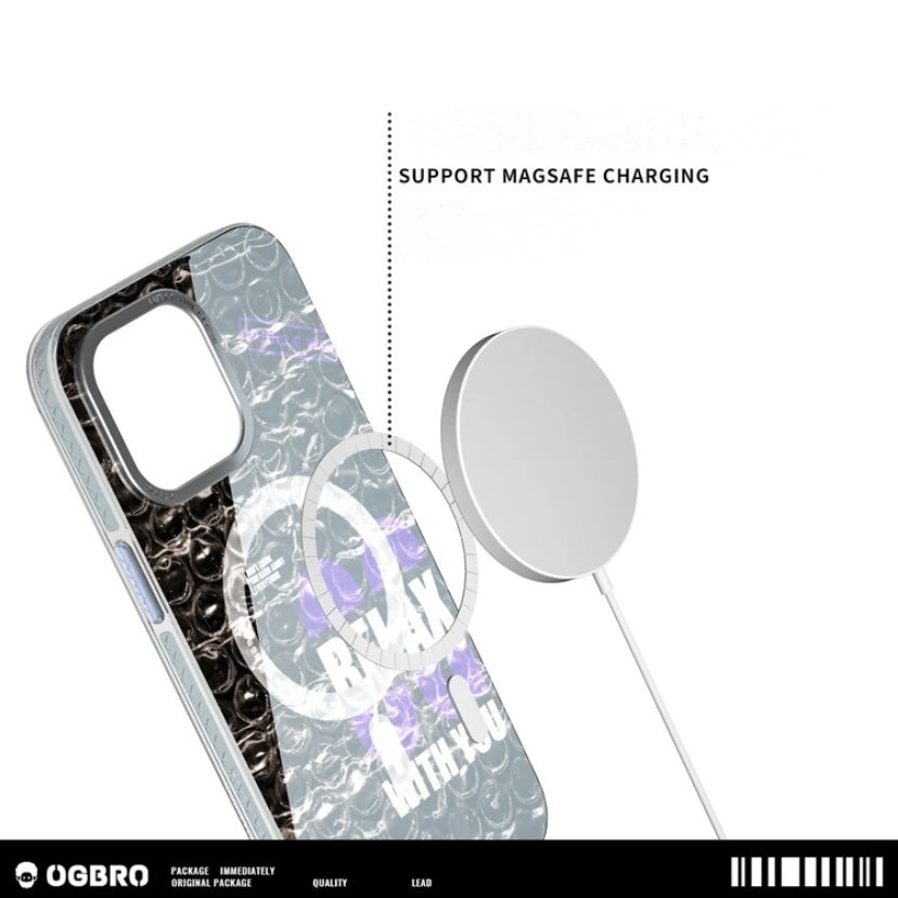 Decompress | Green Magnetic Case for iPhone