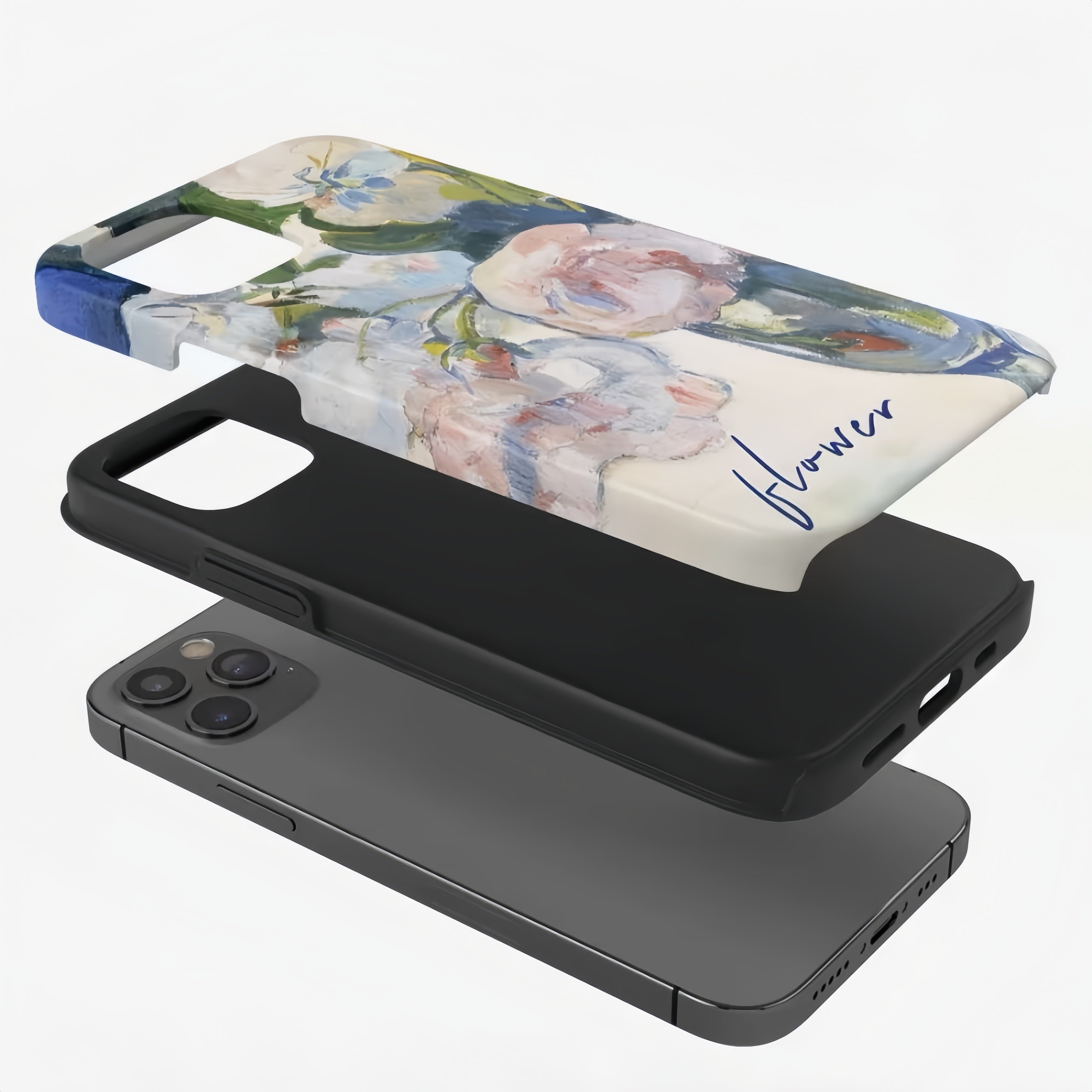 Artistic Flowers Case for iPhone