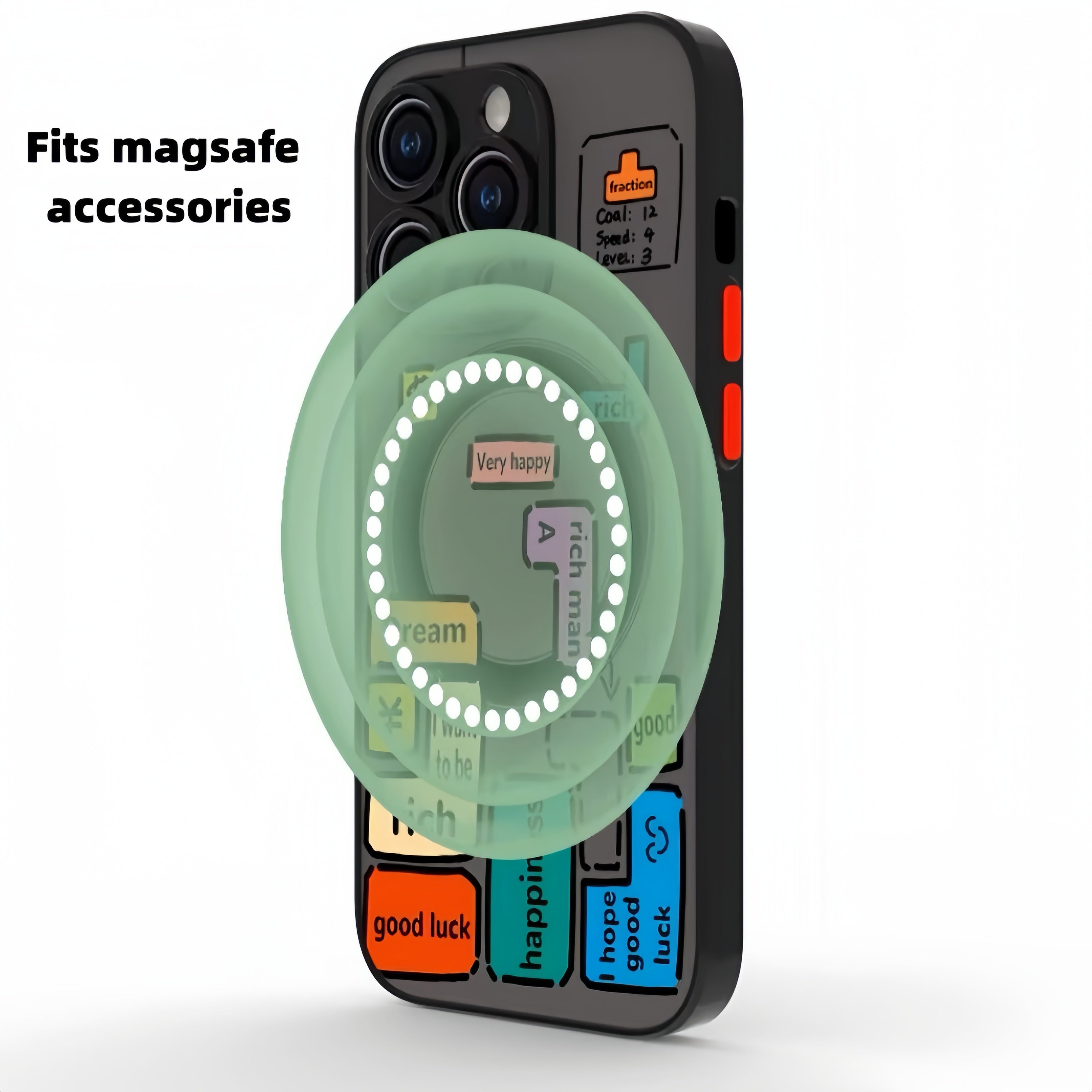 Cube | Skin Feel Magnetic Case for iPhone