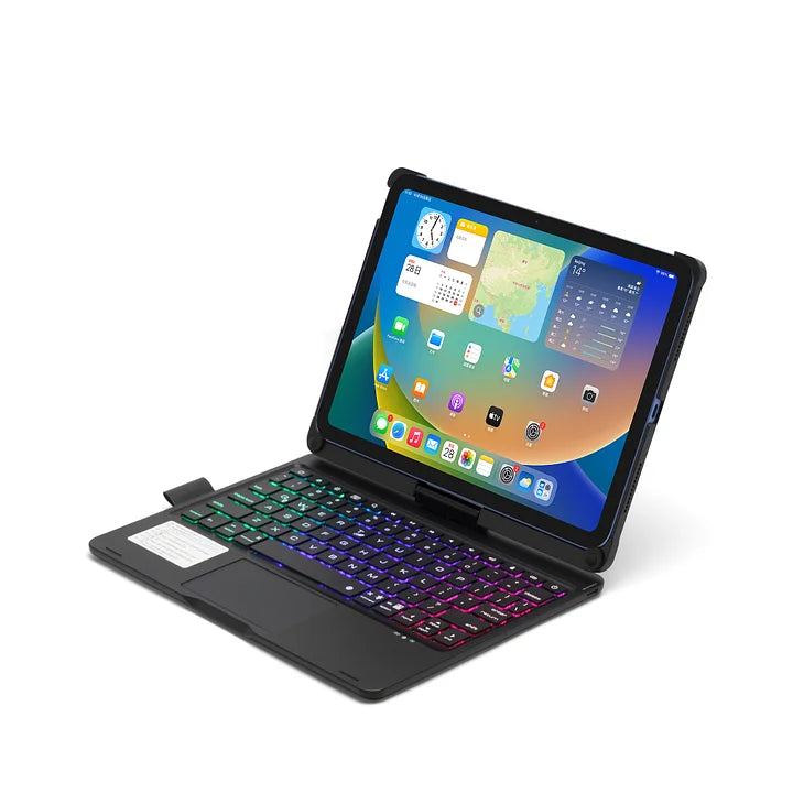 For 10.9"-11" iPad (Pro1,2,3,4,Air4,5), Classic Keyboard:Timeless Typing Experience Keyboard Case