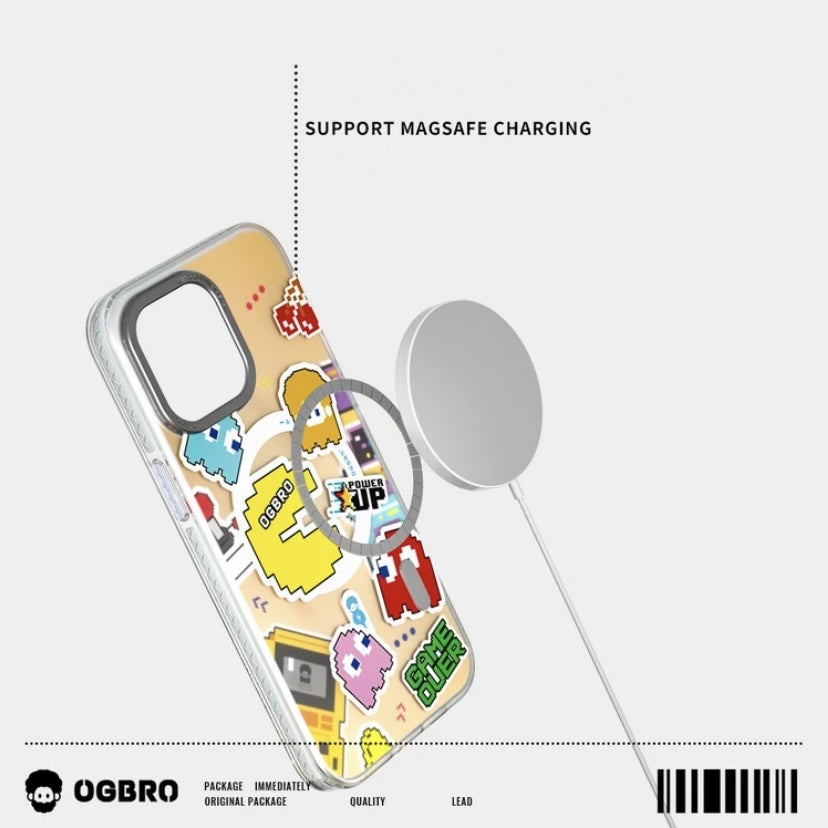 Pacman |  Happy start Magnetic Case for iPhone