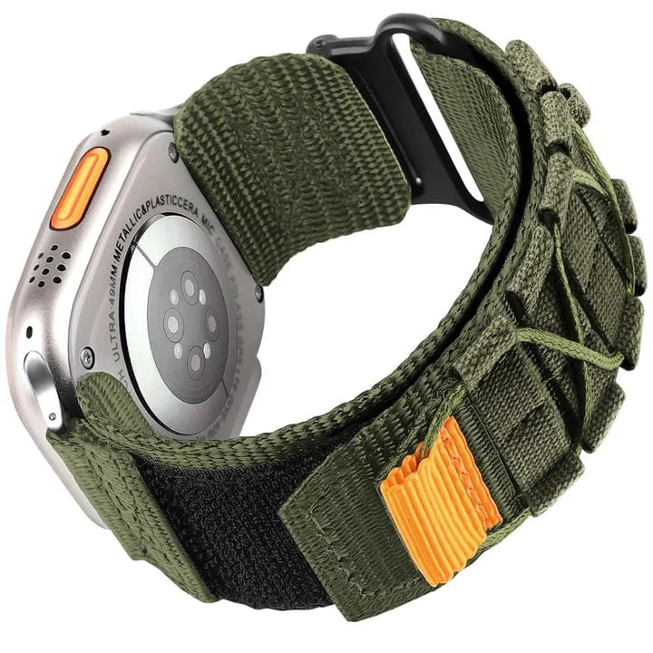 Adventure-Ready Nylon Canvas Loop for Your Apple Watch