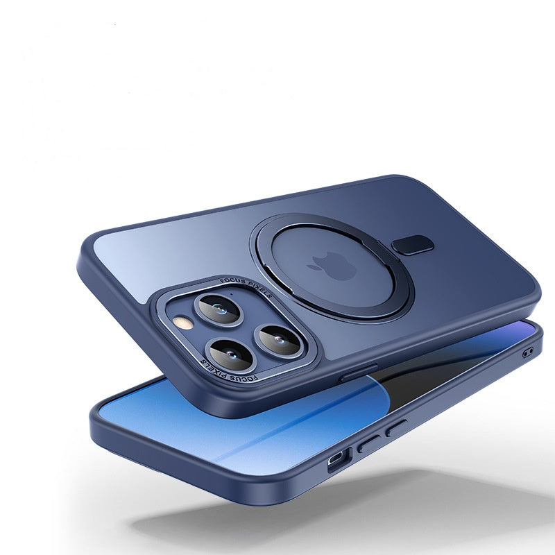 Classic 2 in 1 Stand Magnetic Case for iPhone