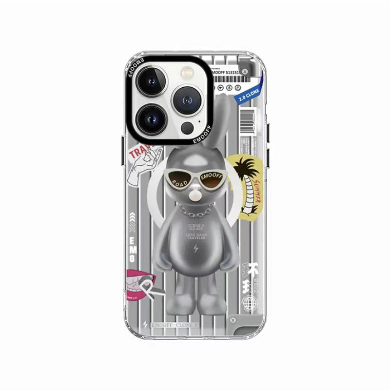 Rabbit | Traveling Rabbit Highway Magnetic Case for iPhone