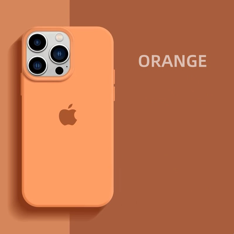 Bright Liquid Silicone Case for iPhone