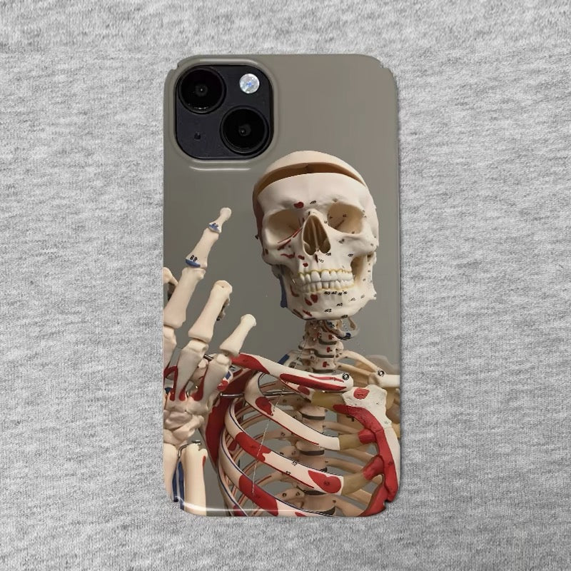 Personalized Skeleton Case for iPhone