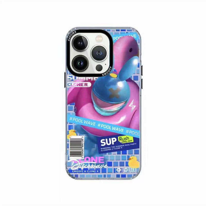 Rabbit | Pool Rabbit Highway Magnetic Case for iPhone