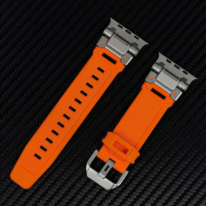 High-end TPU with titanium connector designed for Apple Watch