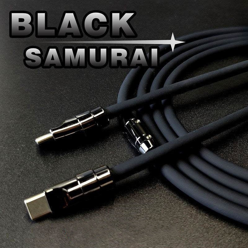 "Black Personalizeclub" Special Black Samurai Edition Charge Cable