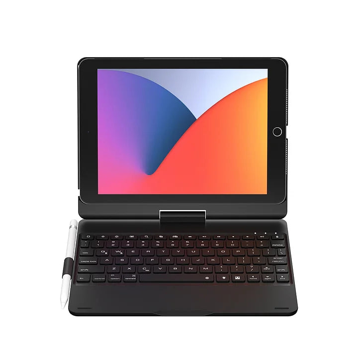 Unlock Your iPad's Potential: 360° Swivel Backlit Keyboard Case for 9.7‘’(5,6,Air1,Air2,Pro)