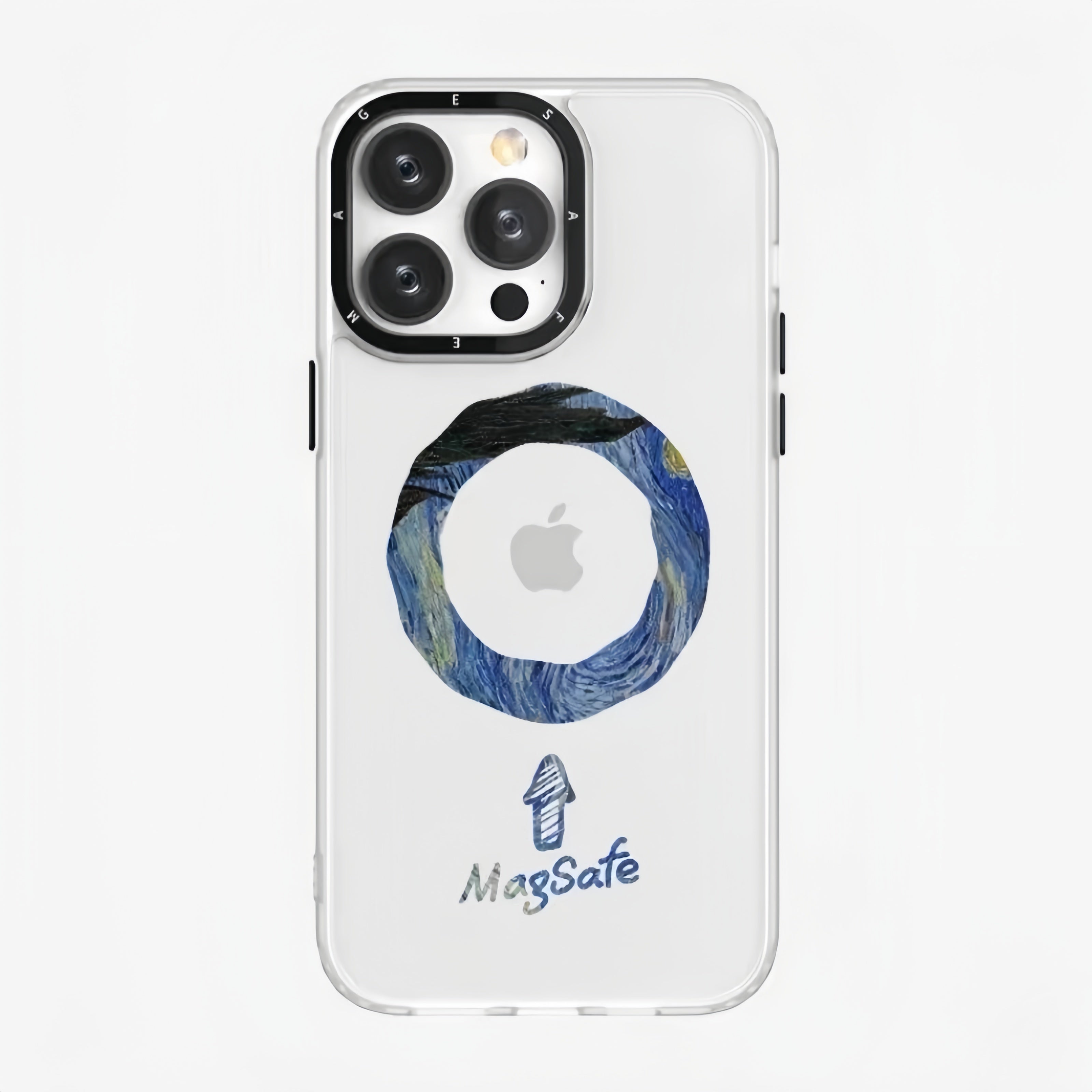Simple Art | Skin Feel Magnetic Case for iPhone