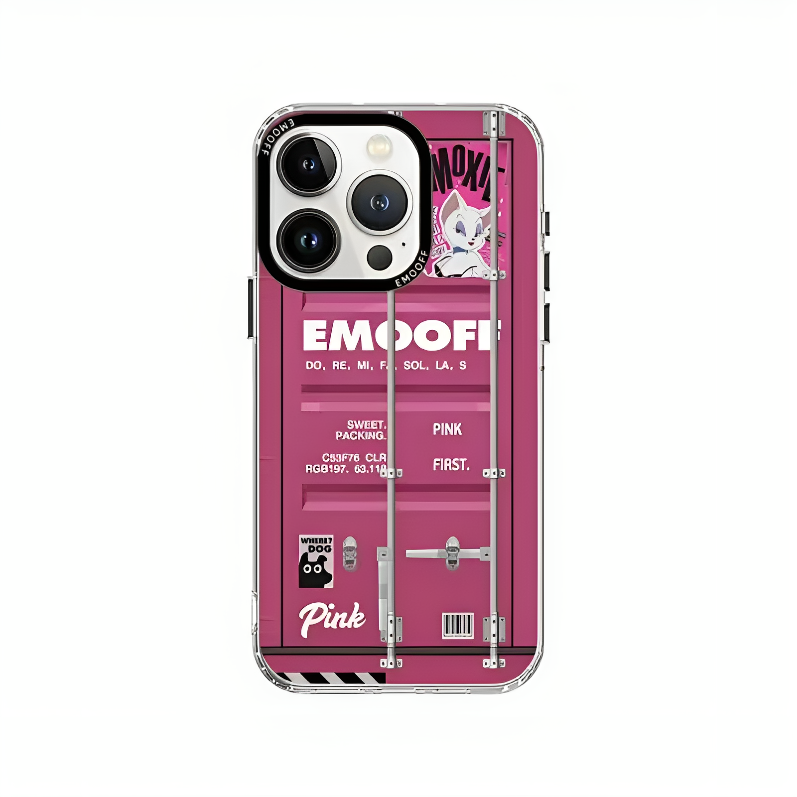 Container | Custom Pink Magnetic Case for iPhone